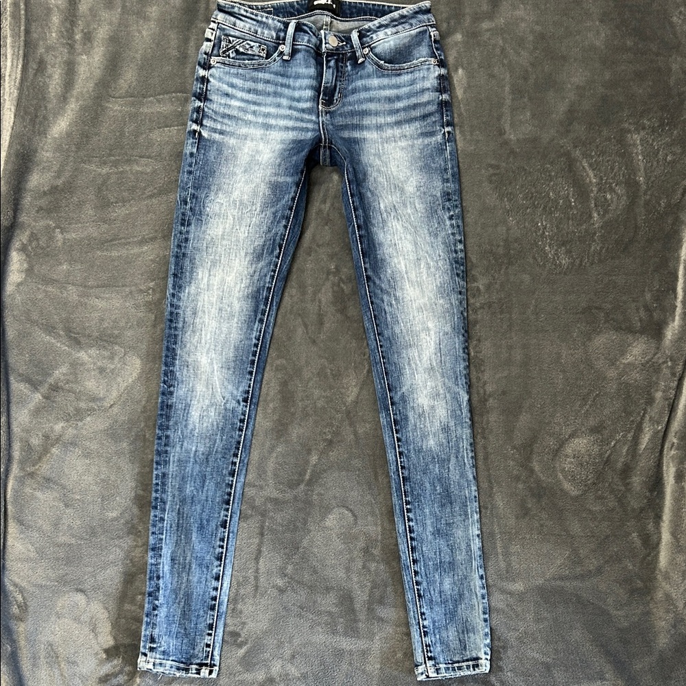 Buckle Black fit 53 Women's Faded Blue Skinny Jeans